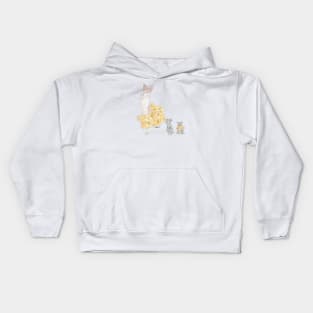 Cheese Nyanco Kids Hoodie